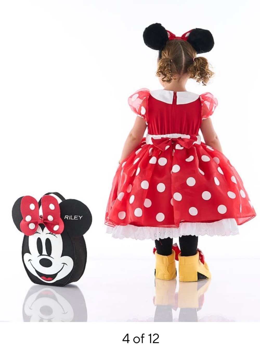 Pottery Barn Kids Minnie Mouse Costume Great Condition - Picture 3 of 7